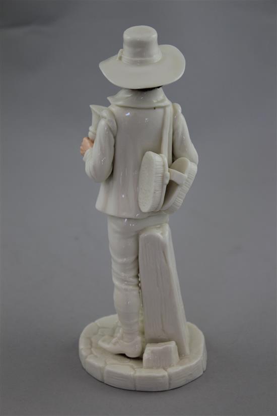 A Royal Worcester figure of The Brush Seller, modelled by James Hadley, 18.5cm